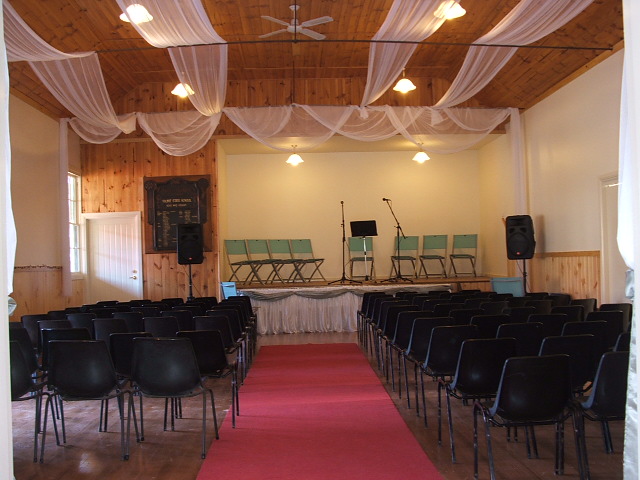 Conference stage